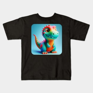 Sparky the Dinosaur #15 Kids T-Shirt